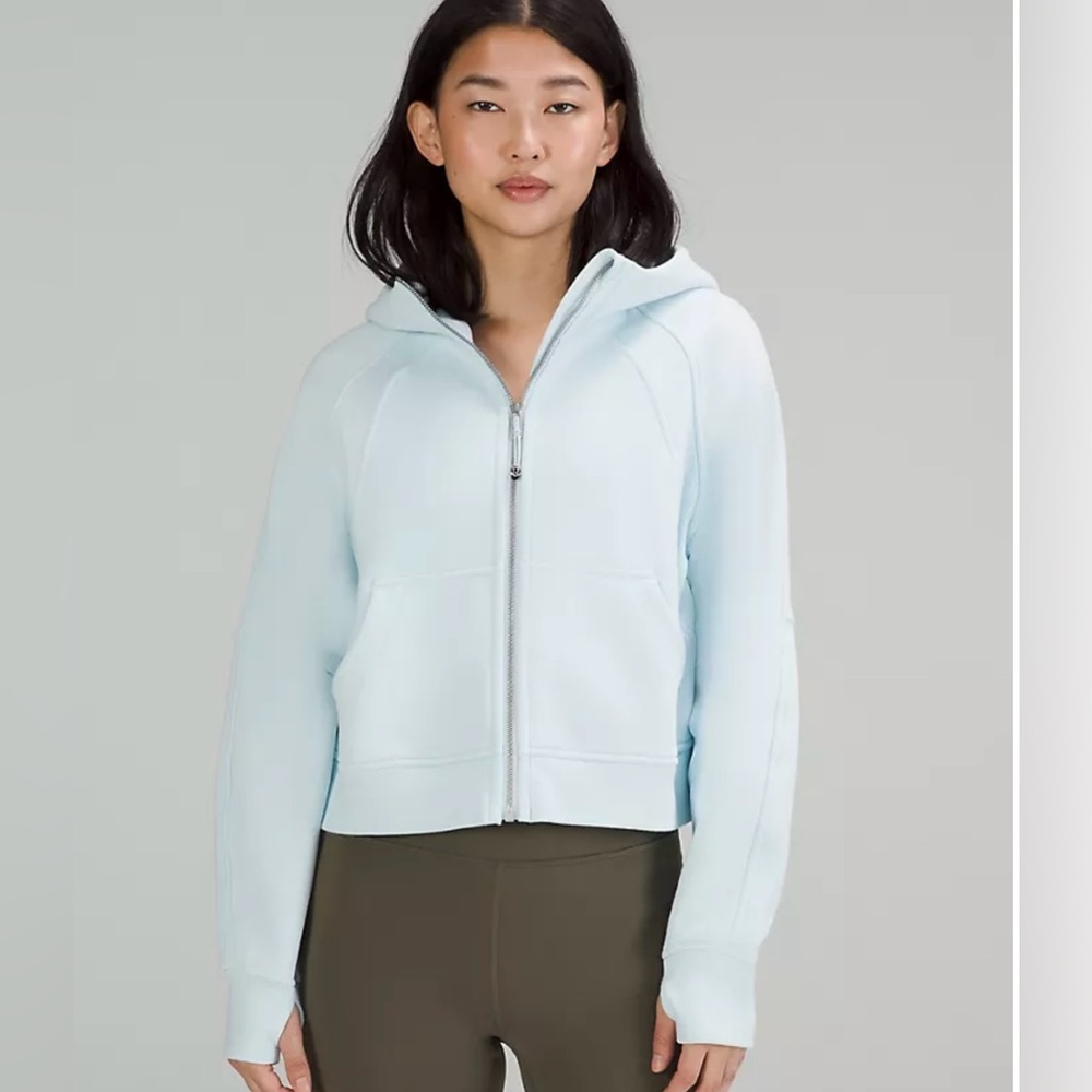 Lululemon Full Zip Oversized Scuba
